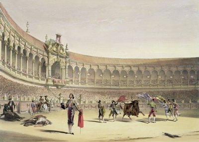 A sevillai tér, 1865 alkotó: William Henry Lake Price
