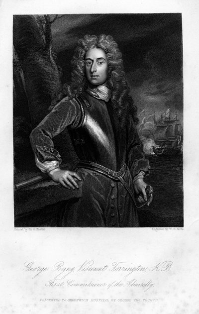 George Byng, Torrington vikomt, 1837 alkotó: William Henry Mote