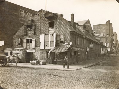 Race Street Wharf, Delaware Avenue, Race Street, 1867 alkotó: William Herman Rau