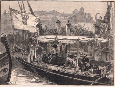 A portugál királyi család repülése alkotó: William Heysham Overend