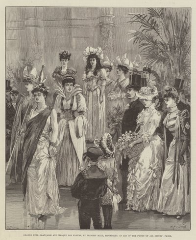 Grande Fete Francaise és Masque des Fleurs, a Princes 
