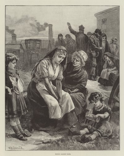 Remény ellen Hope alkotó: William Heysham Overend