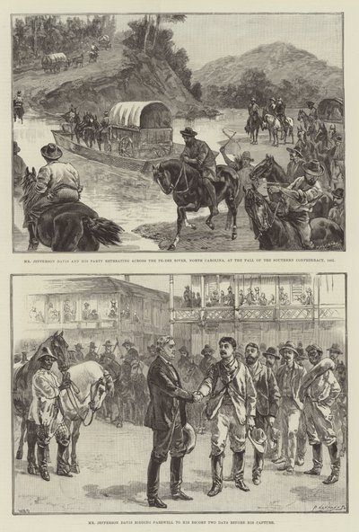 Jelenetek Jefferson Davis életéből alkotó: William Heysham Overend