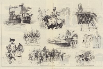 Vázlatok a The Illustrated Naval and Military Magazine-ból, 1. szám, 1884. július alkotó: William Heysham Overend