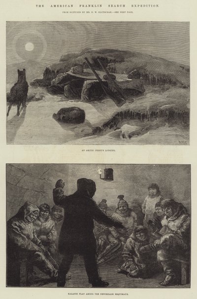Az amerikai Franklin-kereső expedíció alkotó: William Heysham Overend