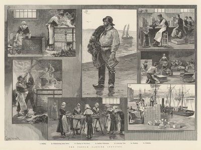 A francia szardíniagyártás alkotó: William Heysham Overend