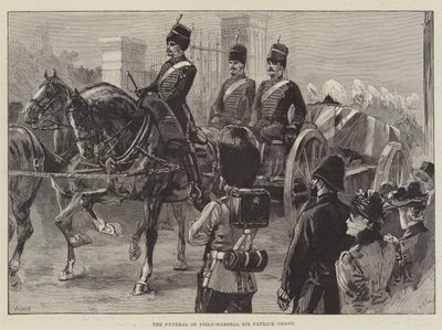 Sir Patrick Grant tábornagy temetése alkotó: William Heysham Overend