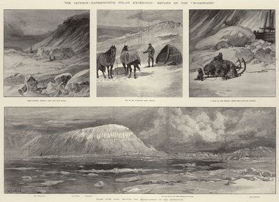 A Jackson-Harmsworth sarki expedíció, A szél visszatérése alkotó: William Heysham Overend
