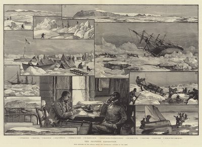 A Jeannette-expedíció alkotó: William Heysham Overend