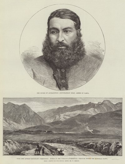 Az Afgán Határbizottsággal alkotó: William Heysham Overend