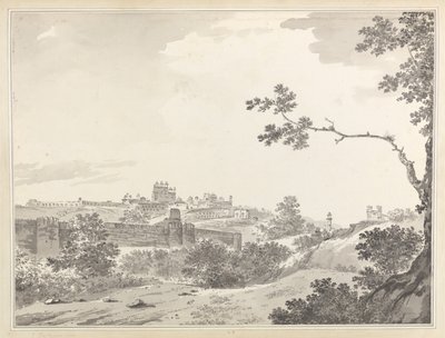 Fatehpur Sikri látképe alkotó: William Hodges