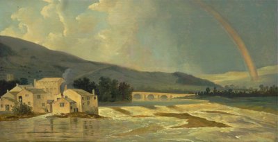 Otley híd a Wharfe folyón alkotó: William Hodges