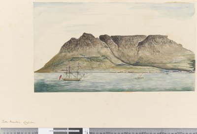 12. oldal Table Mountain, Fokváros alkotó: William Hodges