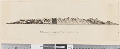 25a/c oldal 1. Dominika irányvonal É-tól Ny-ig ESE-ig távol 1 1/2 mérföld alkotó: William Hodges