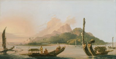 Tahiti: Irány délkelet 1773 alkotó: William Hodges