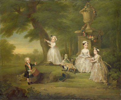Gyermek teadélután alkotó: William Hogarth