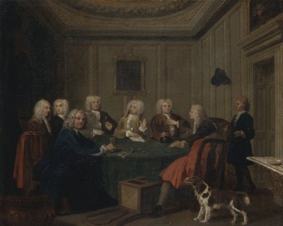 Az Urak Klubja alkotó: William Hogarth