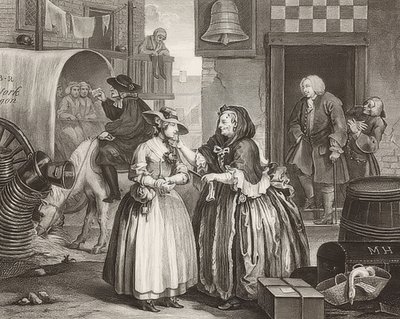 A szajha? 1732 alkotó: William Hogarth