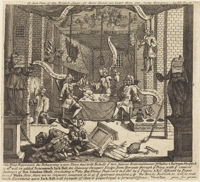 Egy pillantás a brit színpadról alkotó: William Hogarth