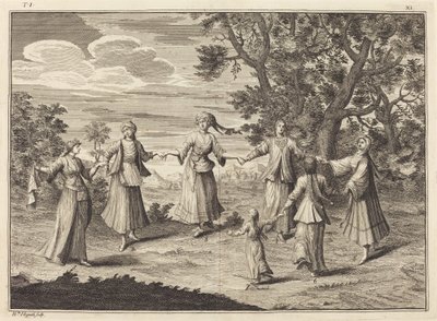 Egy bennszülött tánc alkotó: William Hogarth