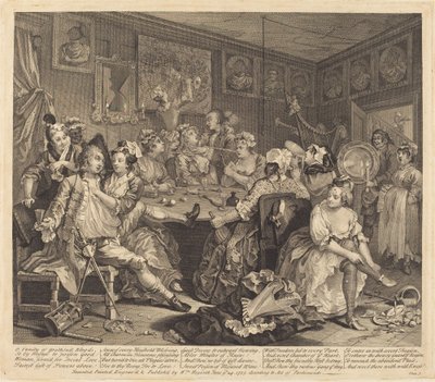 A gereblye fejlődése: pl.3 alkotó: William Hogarth