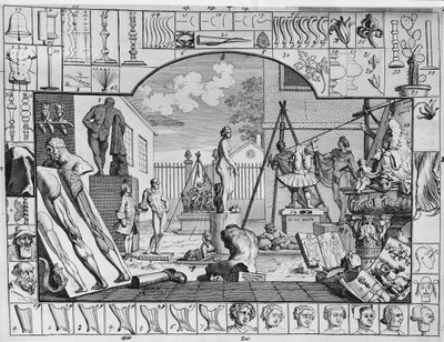 A szépség elemzése, 1. tábla, 1753 alkotó: William Hogarth