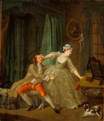 Korábban, 1730-31 körül alkotó: William Hogarth