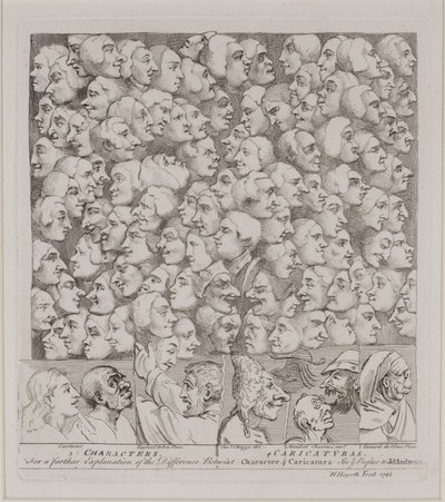 Karakterek és karikatúrák alkotó: William Hogarth