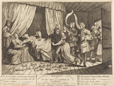 Cunicularii, avagy Godliman bölcsei a tanácskozásban alkotó: William Hogarth