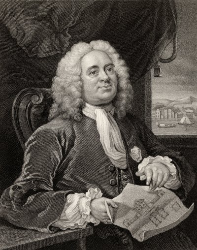 Daniel Lock, Benjamin Holl (1808-84) metszete a William Hogarth műveiből, 1833-ban jelent meg alkotó: William Hogarth