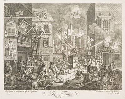 Az idő (1. tábla) alkotó: William Hogarth