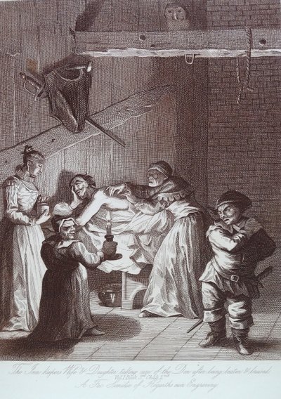 William Hogarth metszete alkotó: William Hogarth