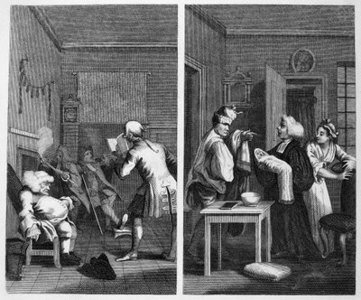 Tristram Shandy előlapja alkotó: William Hogarth