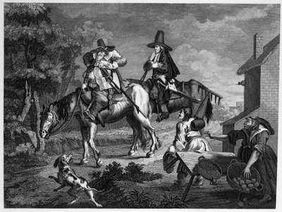 Hudibras Sallies Forth alkotó: William Hogarth