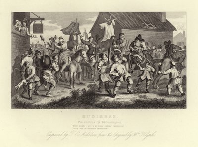 Hudibrák Samuel Butlertől alkotó: William Hogarth