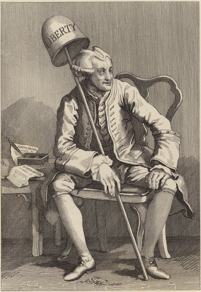 John Wilkes alkotó: William Hogarth