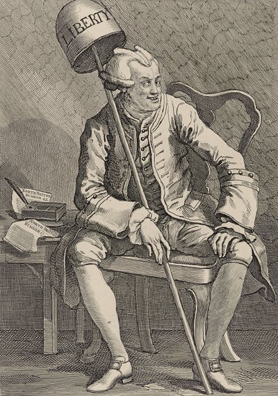 John Wilkes, Esq. alkotó: William Hogarth