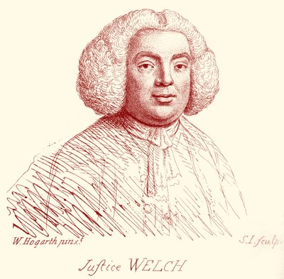 Welch igazságszolgáltatás – William Hogarth portréja alkotó: William Hogarth