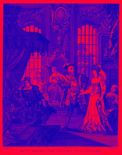 VIII. Henrik király és Boleyn Anna William Hogarthtól alkotó: William Hogarth