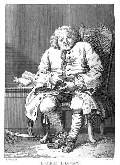 Lord Lovat by William Hogarth alkotó: William Hogarth