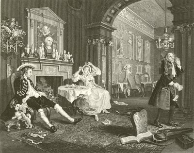 Házasság A La Mode alkotó: William Hogarth