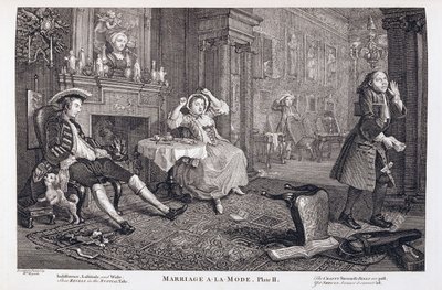 Házasság a la Mode-ban alkotó: William Hogarth