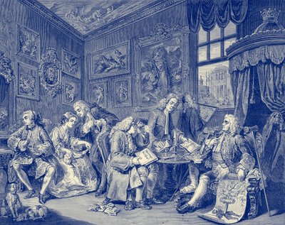 Házasság a la Mode – William Hogarth alkotó: William Hogarth