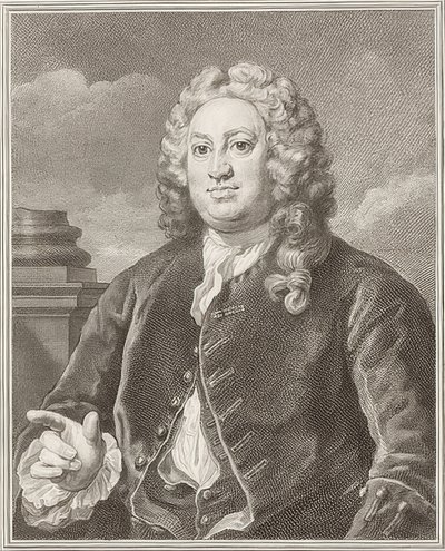 Martin Folkes. 1742 alkotó: William Hogarth