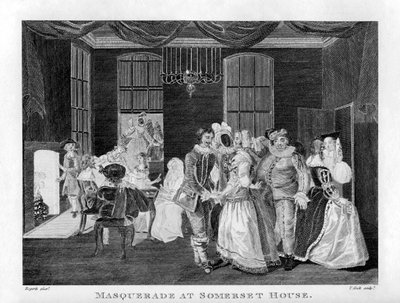 William Hogarth maskarádé a Somerset House-ban alkotó: William Hogarth