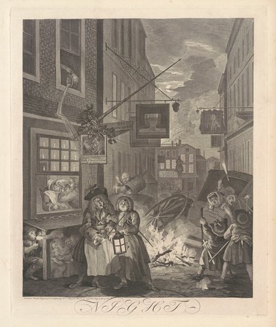 Éjszaka alkotó: William Hogarth