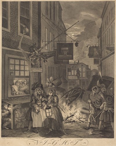 Éjszaka alkotó: William Hogarth