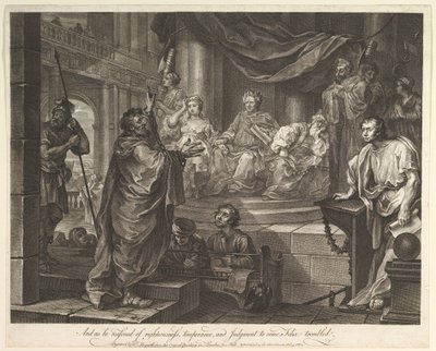 Pál Félix előtt, 1752. február 5. alkotó: William Hogarth