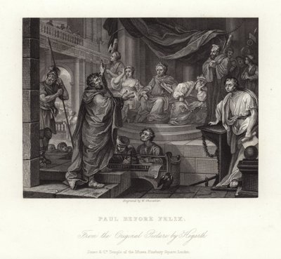 Pál Félix előtt alkotó: William Hogarth