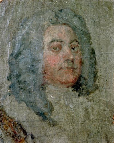 George Frederick Händel (1685-1759) portréja alkotó: William Hogarth